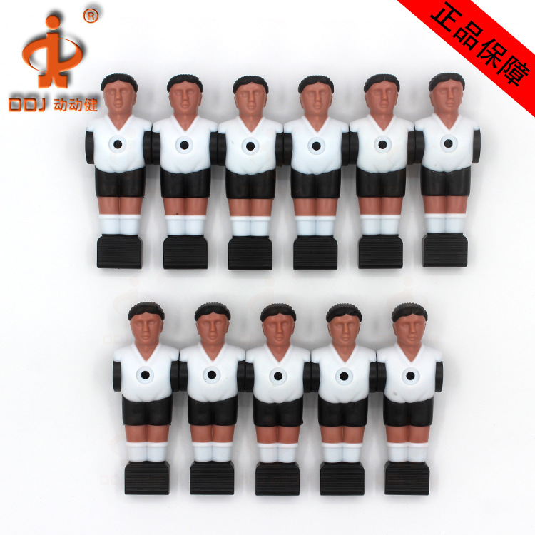 5529人形公仔包胶 白衣黑发8