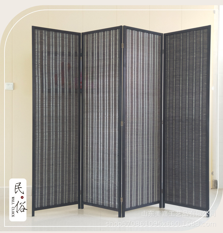 深色框架深色屏风