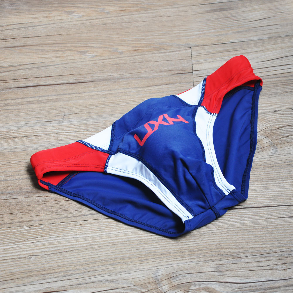 UXH纯拼泳裤深蓝1