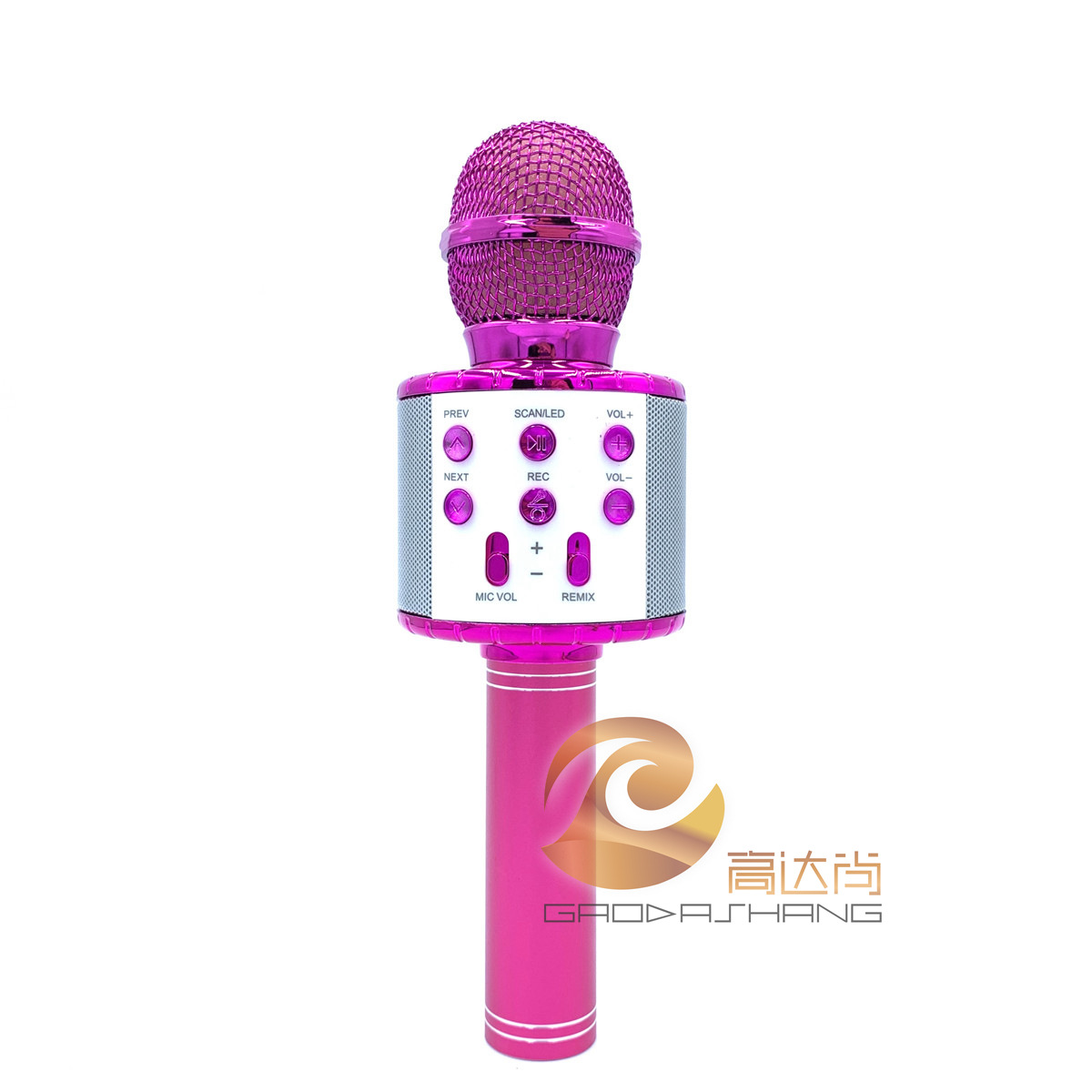 WS858L无线蓝牙麦克风手机K歌神器话筒立体声音响一体跨境专供