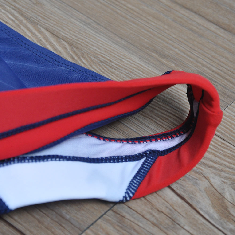 UXH纯拼泳裤深蓝4