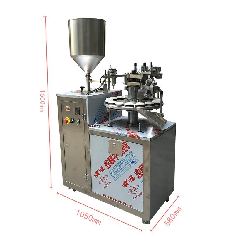 半自动铝管封尾机1