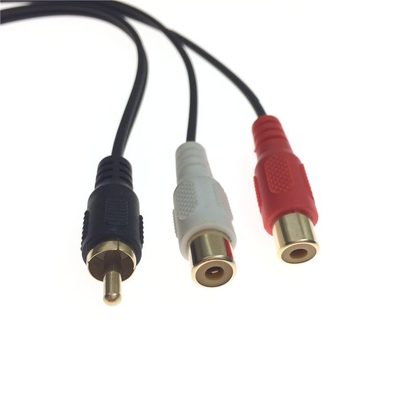 RCA公转2RCA母线镀金头　配 (1)