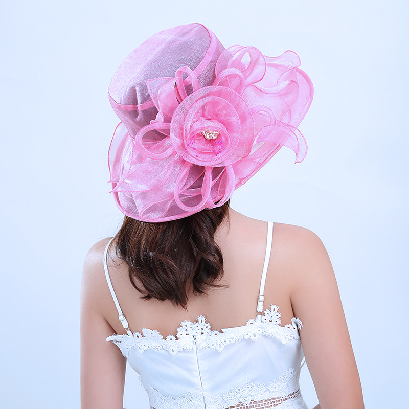 玫红色上图模特