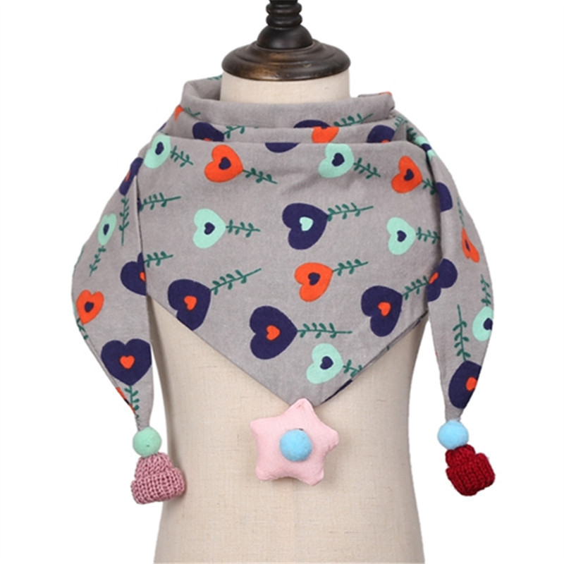 27爱心小花灰色