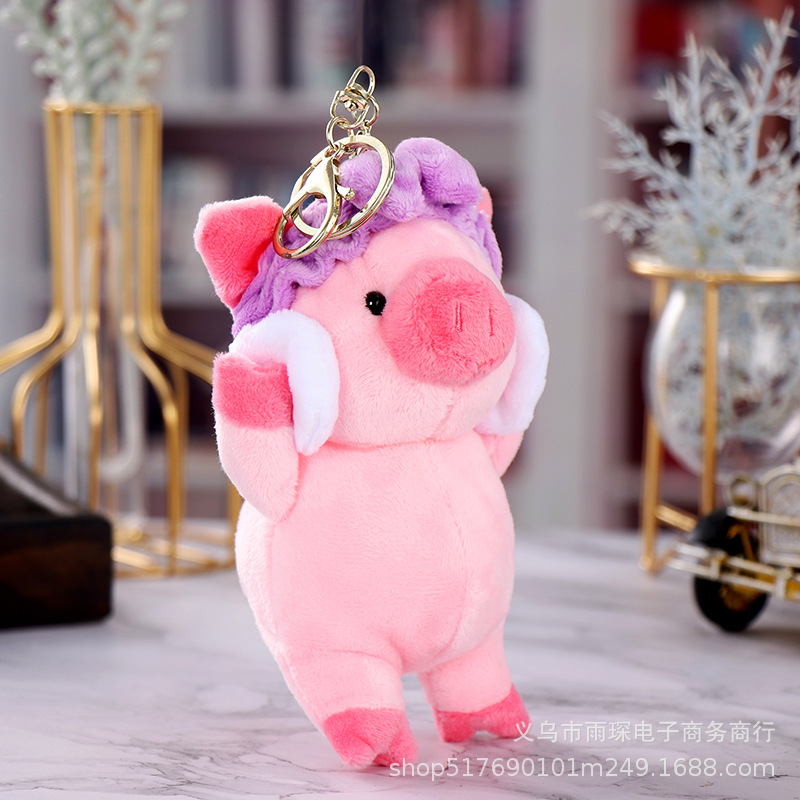 威比猪公仔，挂件，