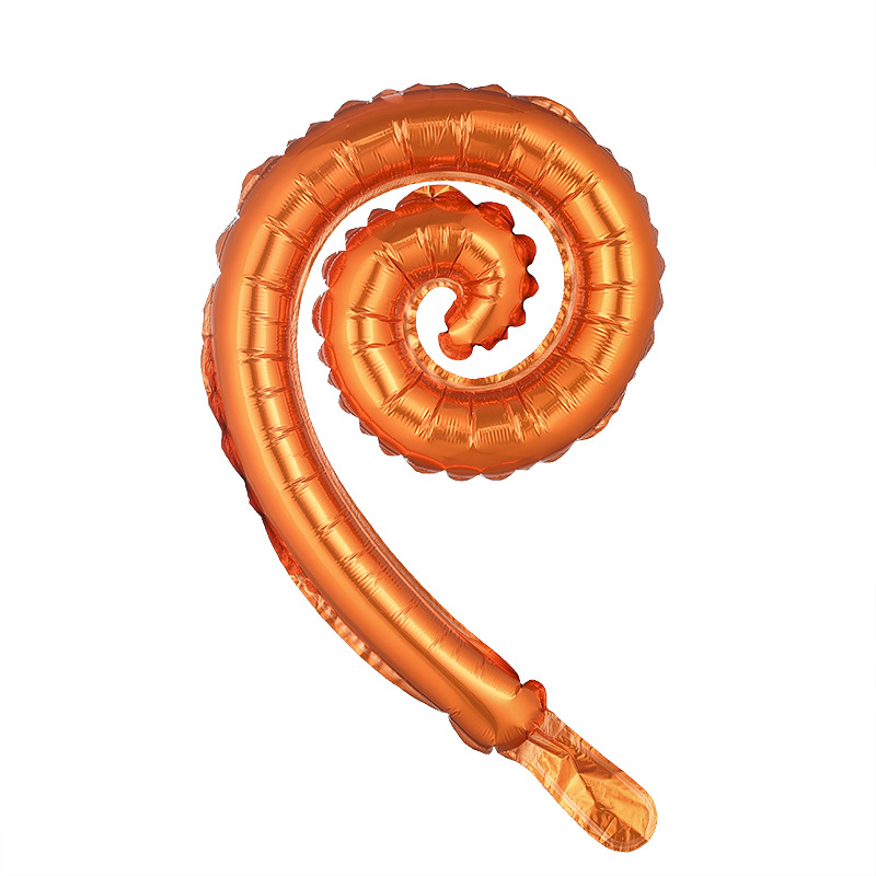 螺旋球双卷橙色