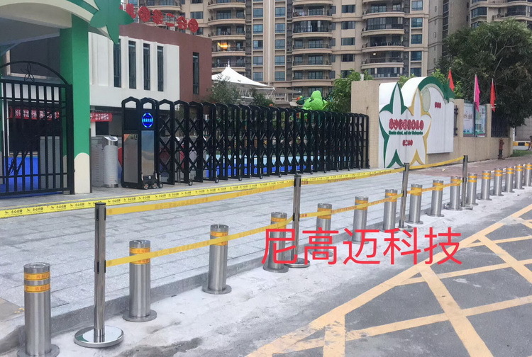 南沙街红星幼儿园路桩z