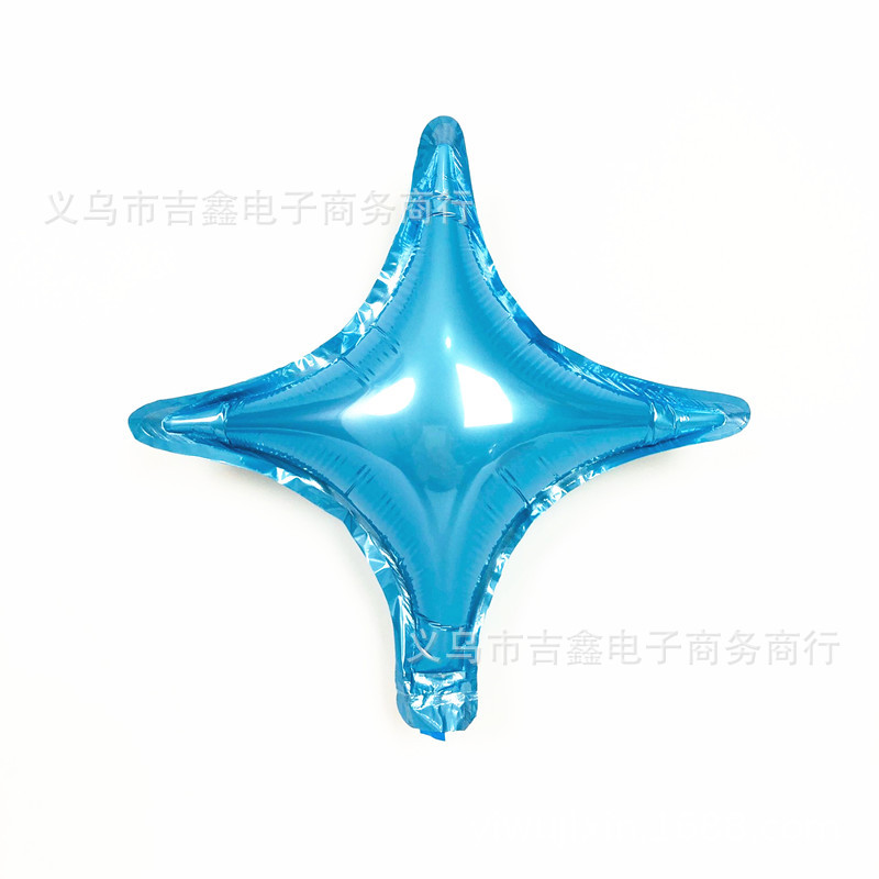 10寸四角星 珠光蓝