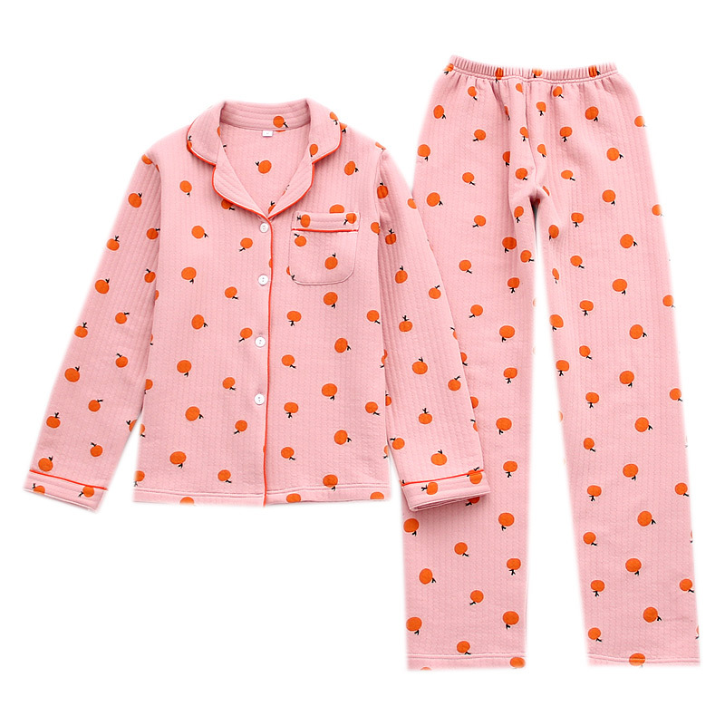 小橘子空气层睡衣