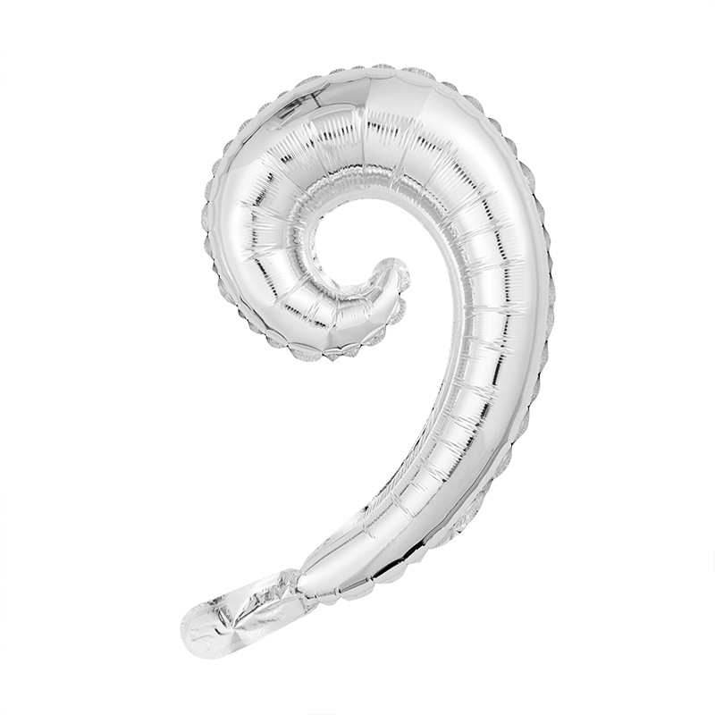 螺旋球单卷银色