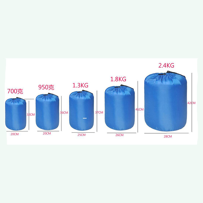 睡袋单个包装尺寸