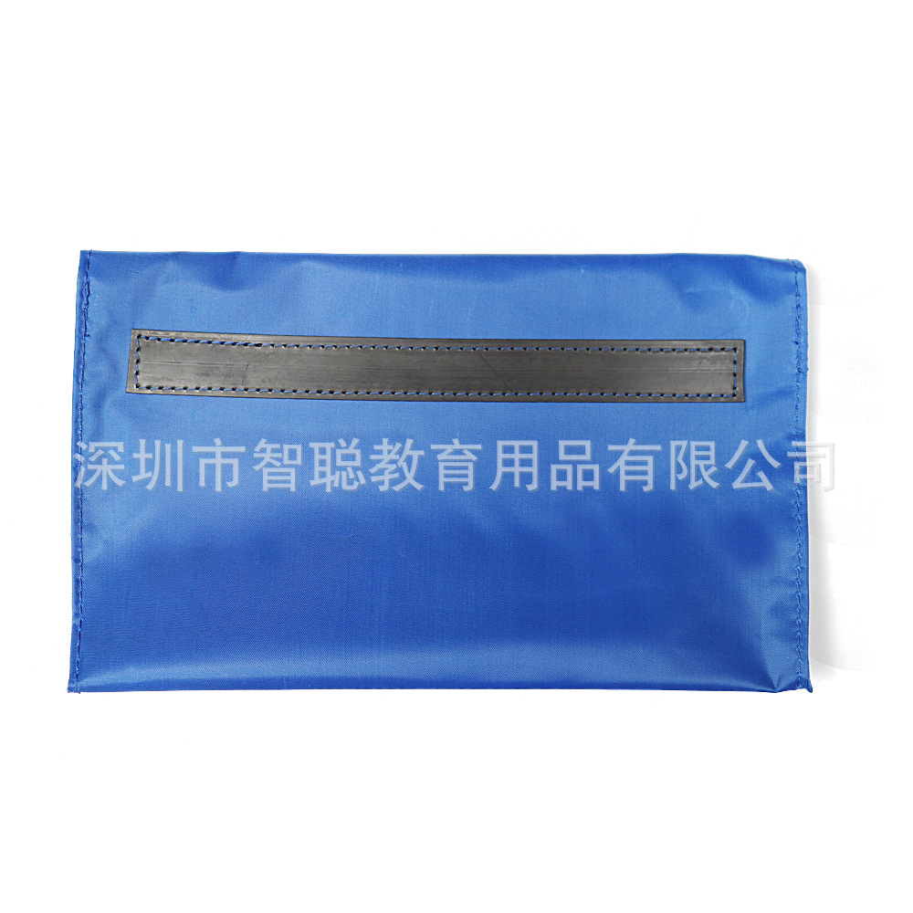 四方形磁条挂袋蓝色-2