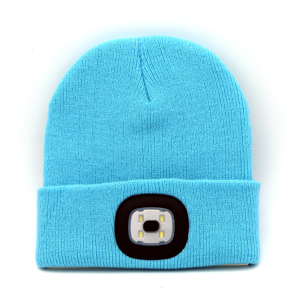 儿童款浅蓝色帽子