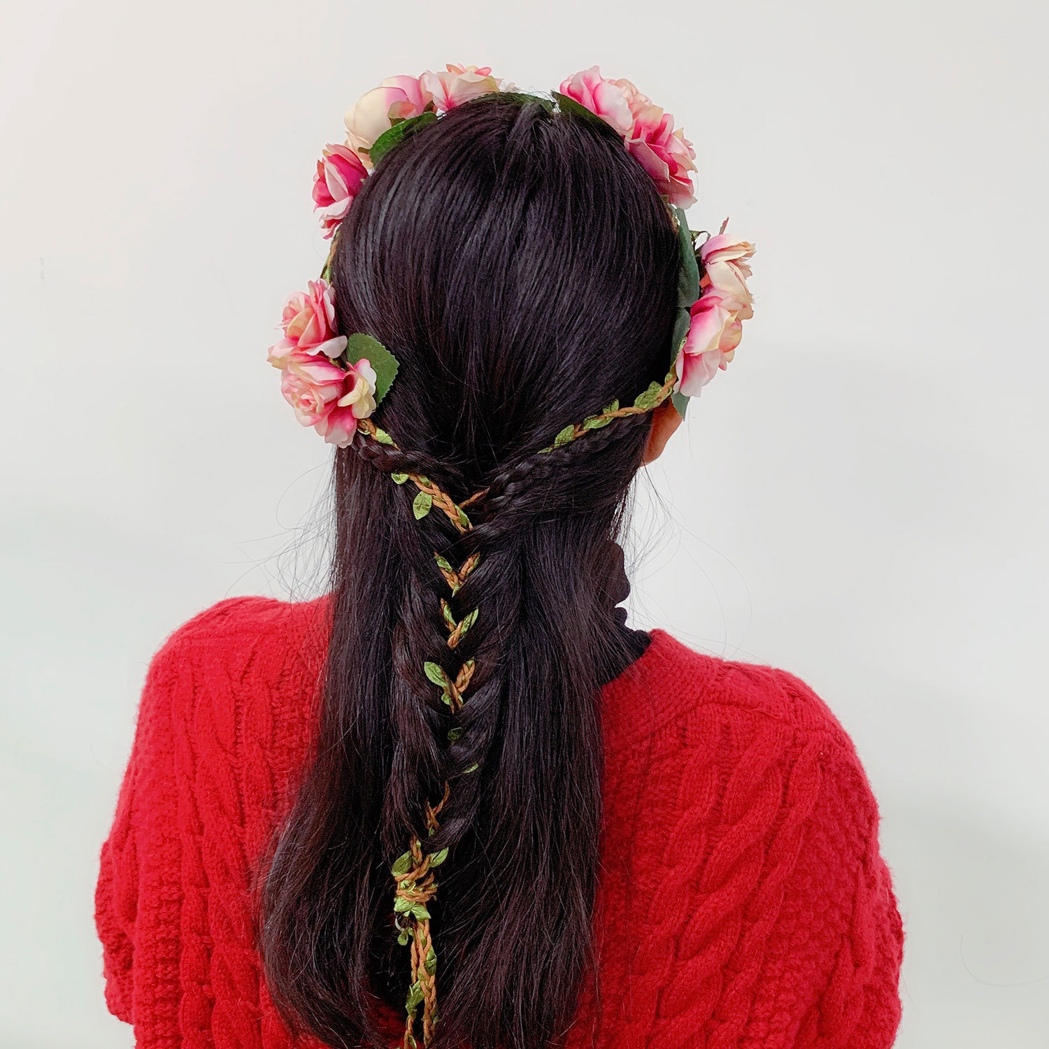 AF030-豆沙色-模特