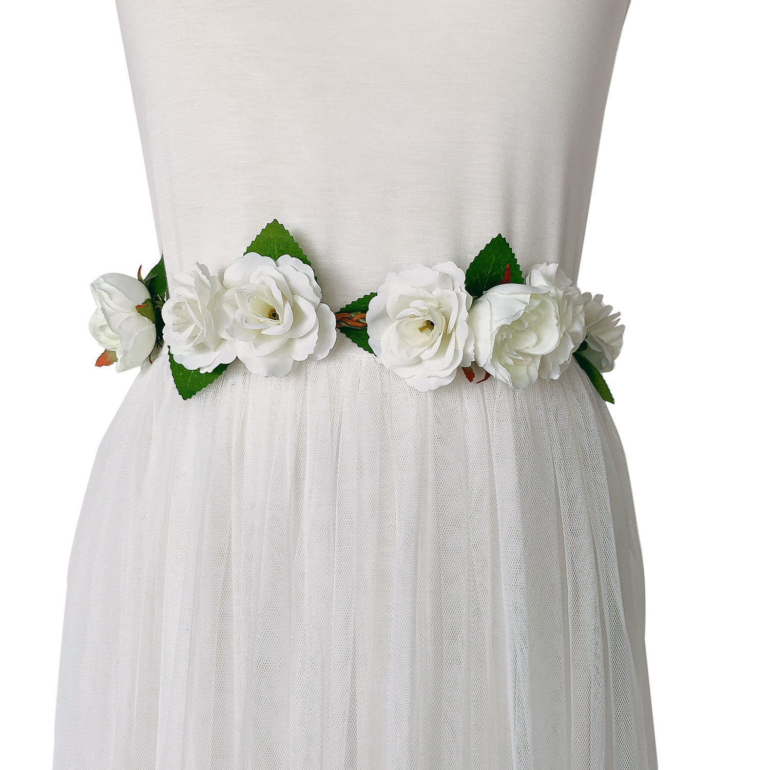 AF030-奶白色-腰带