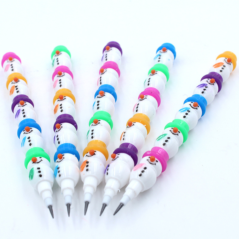 雪人积木铅笔A