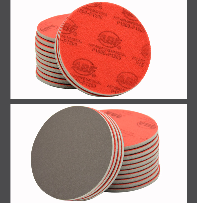 5寸背绒海绵砂纸