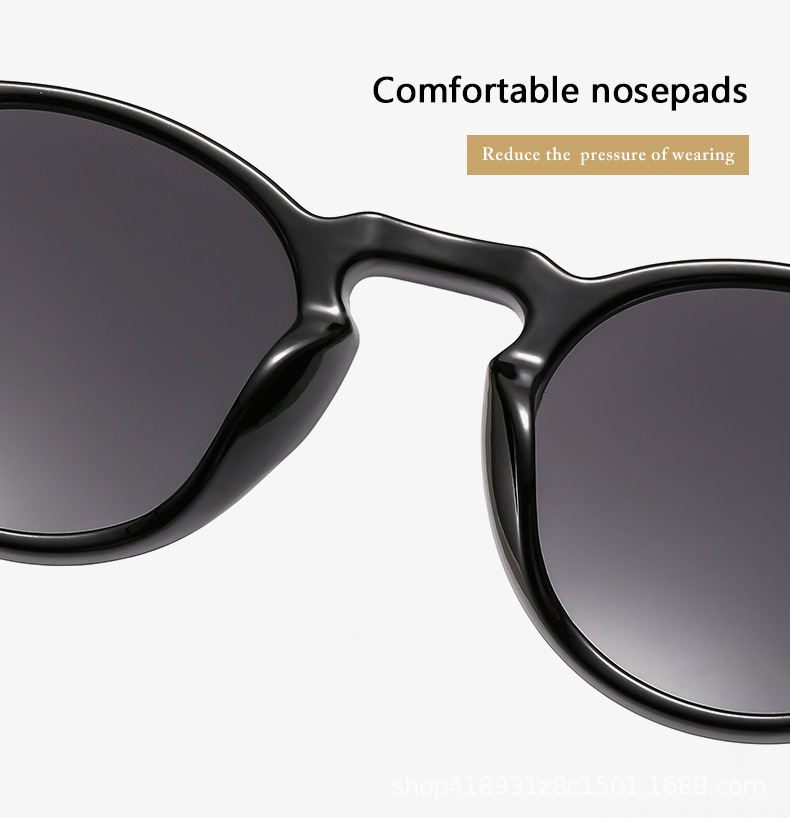 2020小圆框米钉款太阳镜