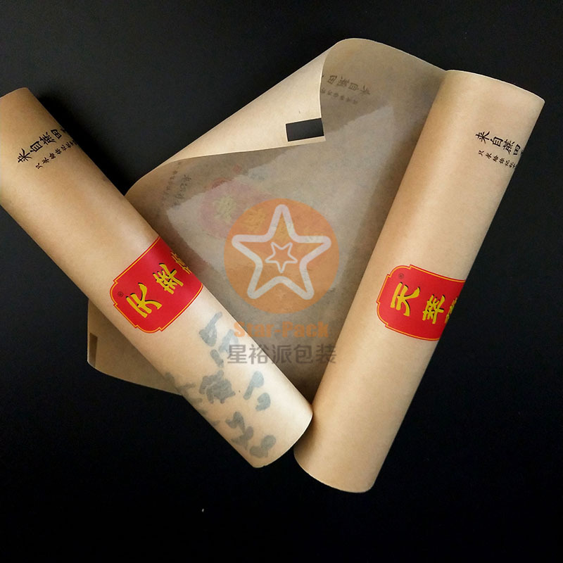 牛皮纸铝塑复合膜防潮避光食品铝箔膜