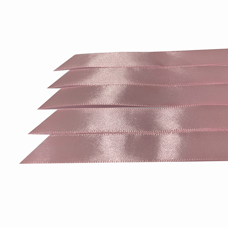 1.5cm宽丝带切条粉色 束口袋穿绳用丝带斜切