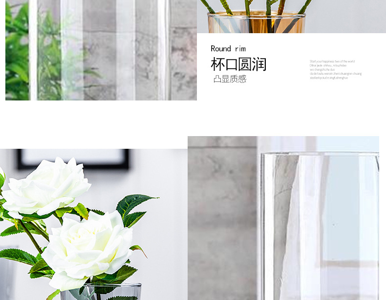圆柱直筒玻璃花瓶_09