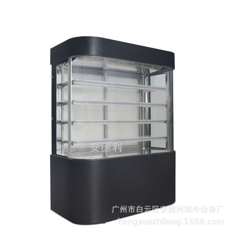 立式弧形冷柜