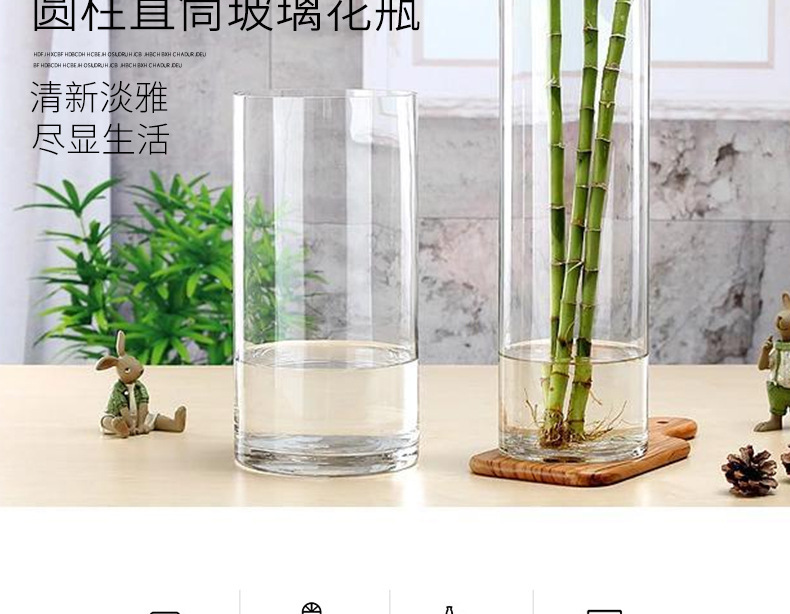圆柱直筒玻璃花瓶_03