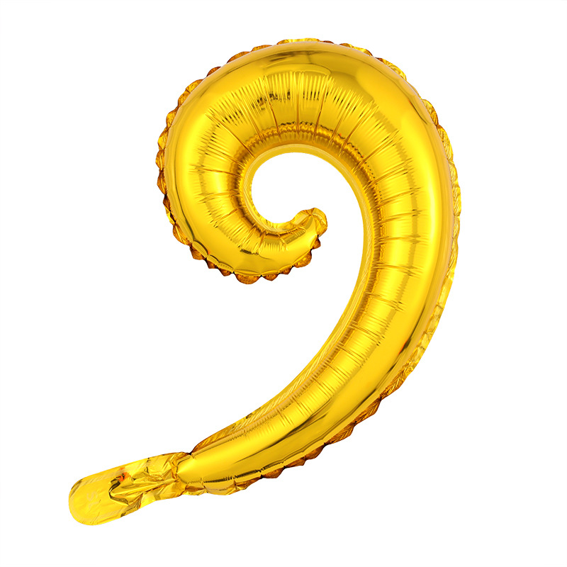 螺旋球单卷金色