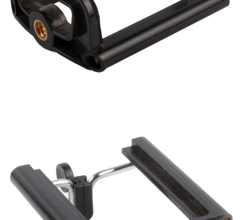 通用万能手机夹-自拍杆U型手机夹子-三脚架懒人支架夹子-1_