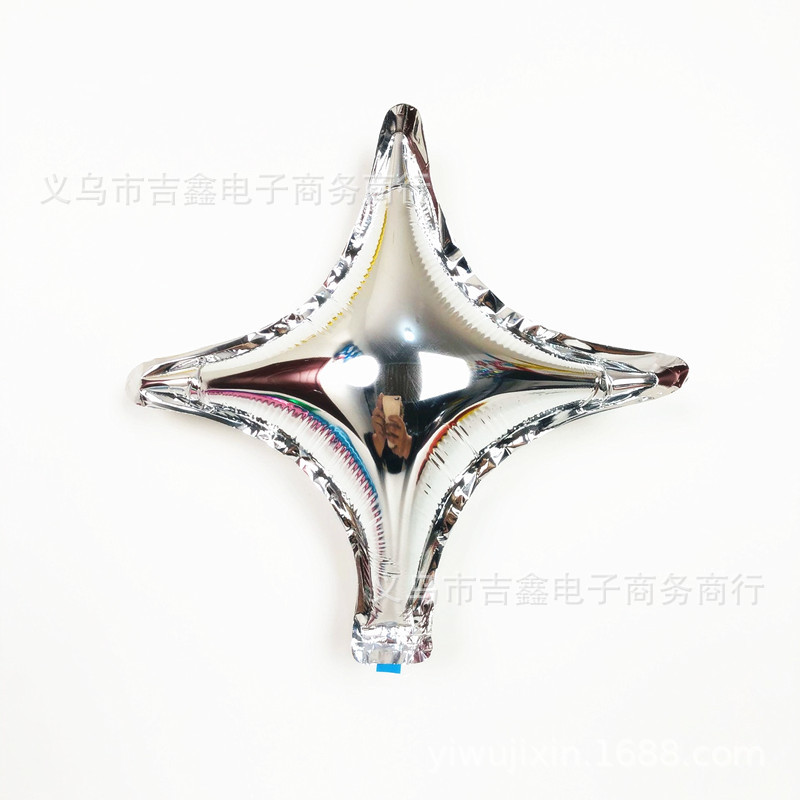 10寸四角星 银色