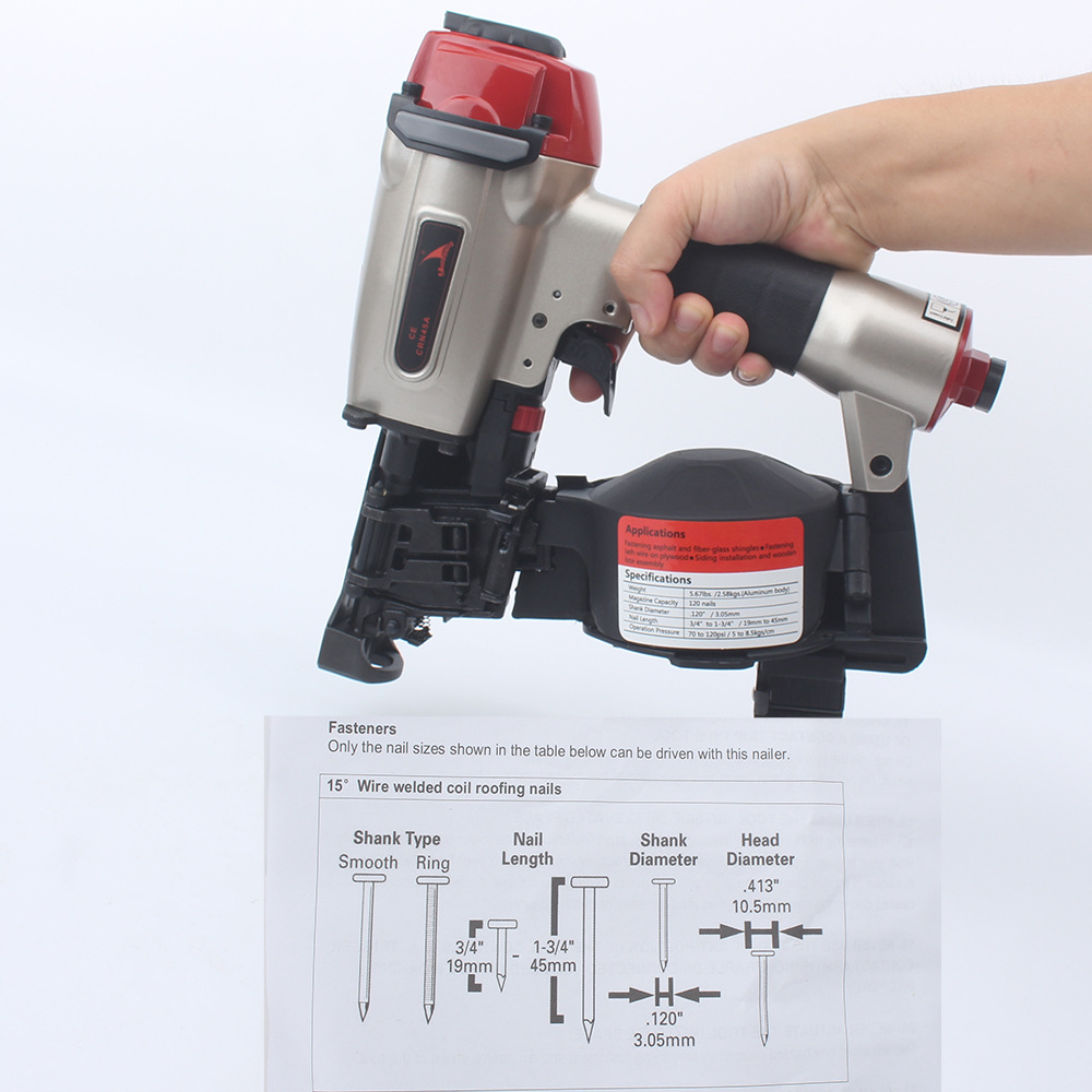 CRN45A Roofing Coil Nailer 3