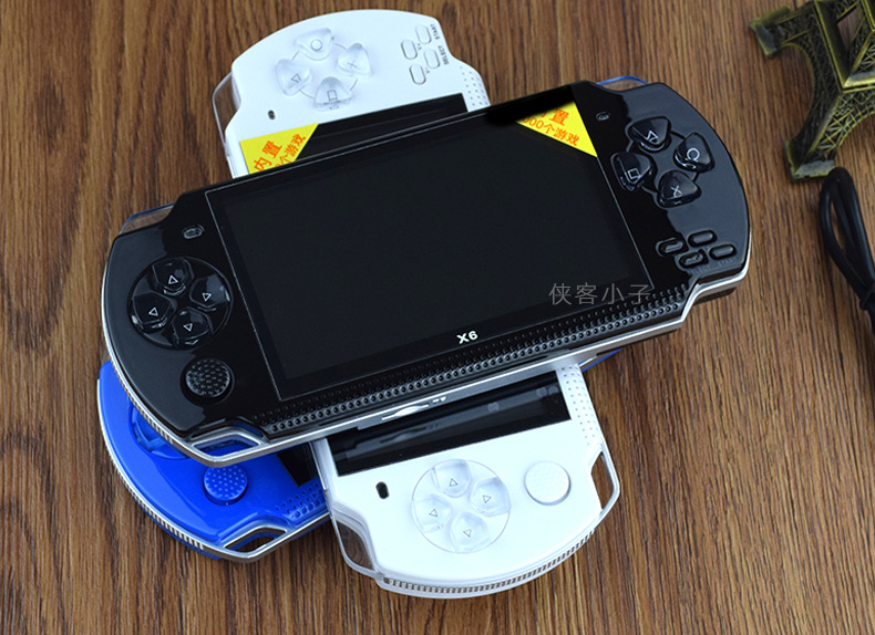X6加强版PSP游戏机掌机4.3寸彩屏GBAnes