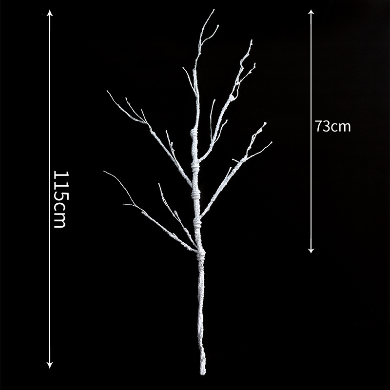 泡沫柳条-白色1