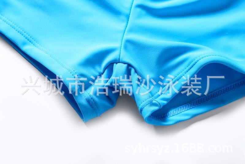 外贸出口泳裤女士打底防走光平角运动瑜伽短裤安全