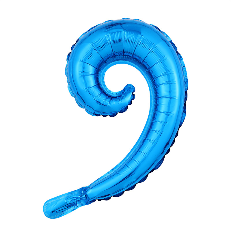 螺旋球单卷蓝色