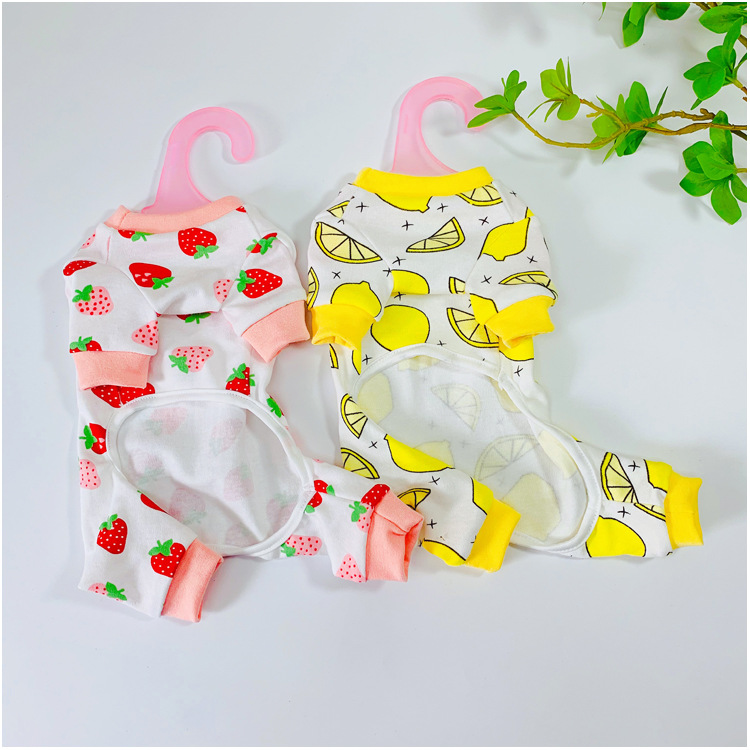 大草莓柠檬四脚