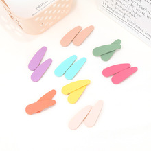 糖果色3cm迷你方形bb夹夏季儿童碎发马卡龙色边夹发饰刘海夹