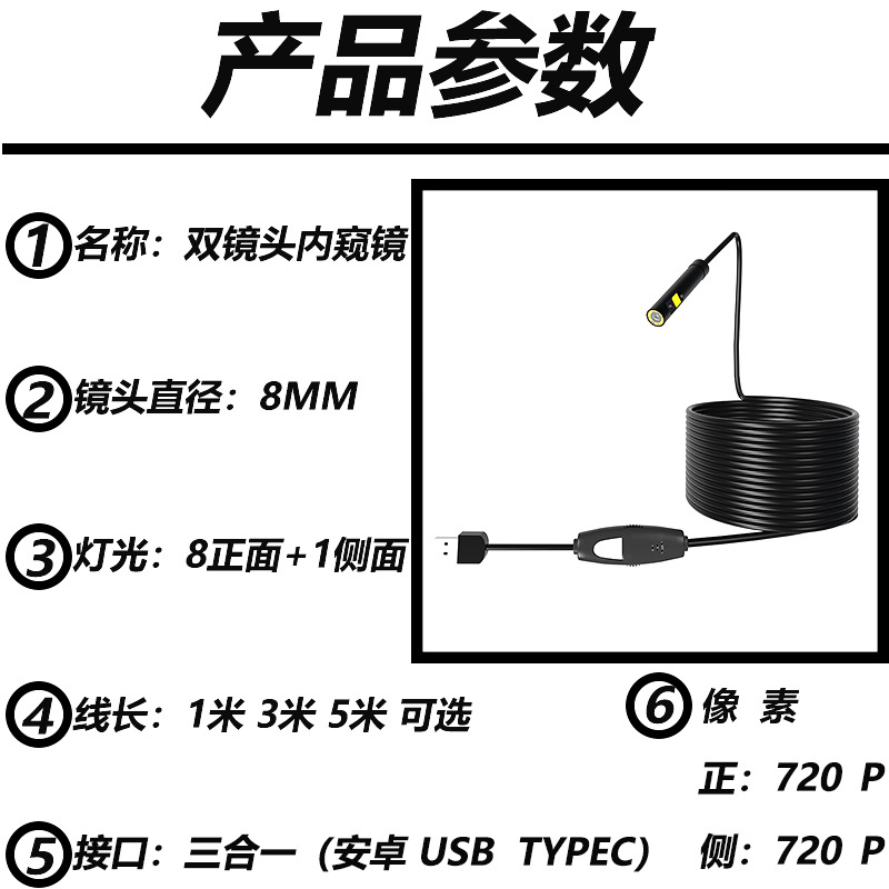 双镜头参数