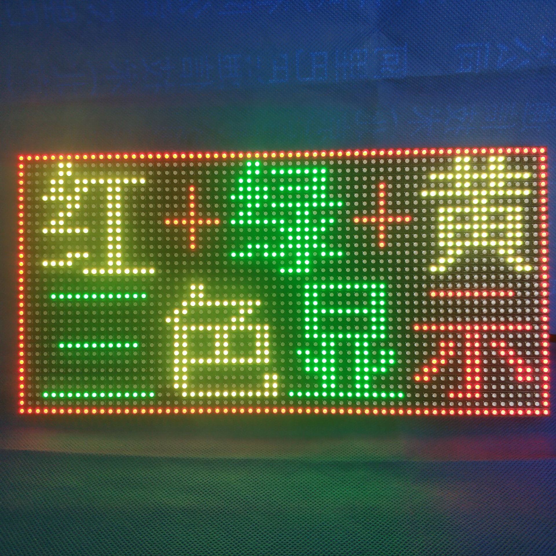 P4.75表贴双色4X2字模组（3528灯）-2