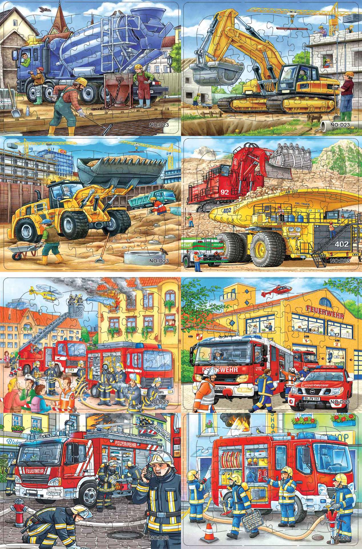 8个拼工程车和消防车d23正面四色-ok.jpg