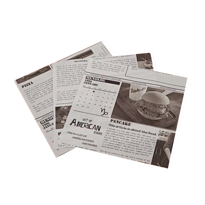 油纸40克淋膜英文