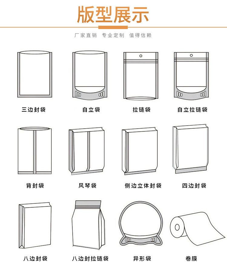 乳液发膜分装袋