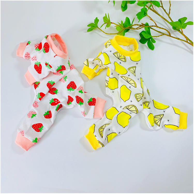 大草莓柠檬四脚