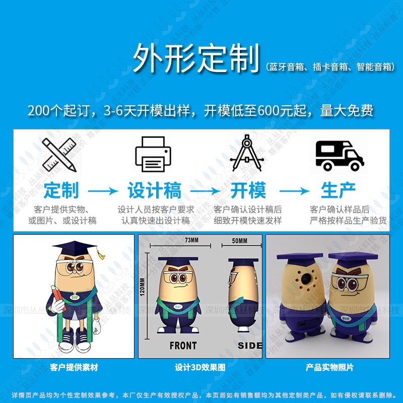 2.2蓝牙音响设计定制