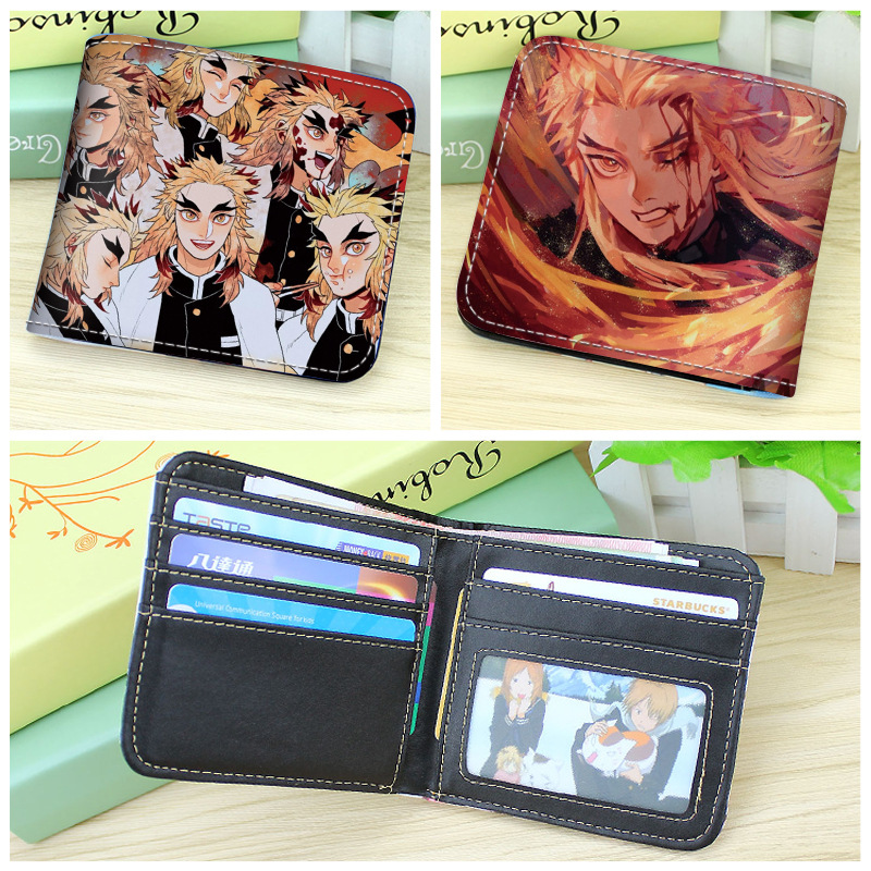 鬼灭 炼狱 短钱包效果图