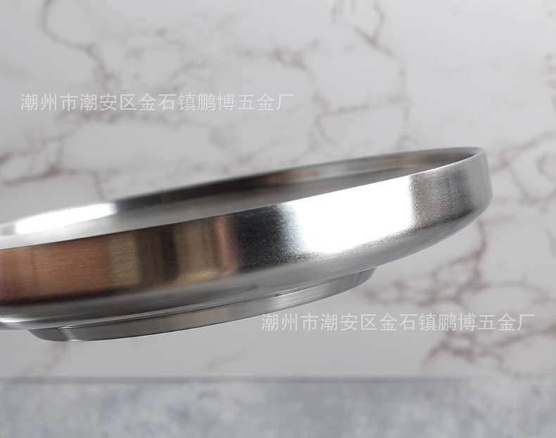 304本色加厚双层盘12