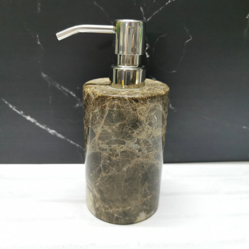 啡网圆形乳液瓶75x170