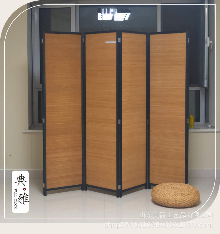 深色框架深色屏风