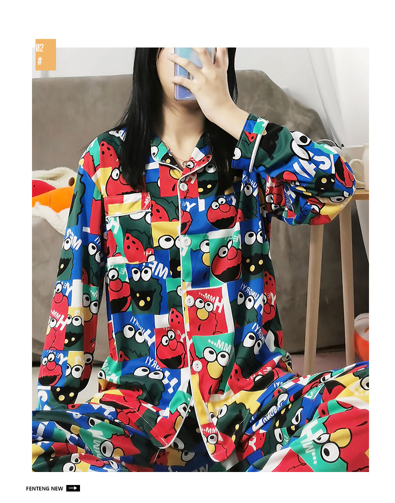 S深蓝大鼻子开衫长套_12
